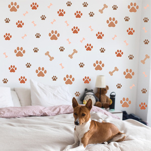 <span class=keywords><strong>Adesivi</strong></span> Murali Impermeabili a Forma di Zampa di Cane per Decorazione Casa, Fai-<span class=keywords><strong>da</strong></span>-Te, <span class=keywords><strong>Camera</strong></span> <span class=keywords><strong>da</strong></span> <span class=keywords><strong>Letto</strong></span>, Stanza dei Bambini - Product Image 2