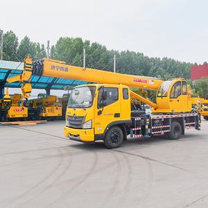 Prix d'usine, grue hydraulique télescopique à flèche de 5 tonnes, 8 tonnes, 10 tonnes, 12 tonnes, 16 tonnes, petite grue à vendre - Product Image 1