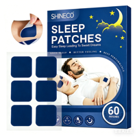 Produit très vendu, aide au sommeil améliorée, patch transdermique qui améliore la qualité du sommeil et soulage le stress, patch de vitamines topique