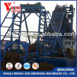 200m 3/H Chuỗi Xô Cát Sông/Vàng/Kim Cương NẠO VÉT/Đào/Đào/Panning Track/ khai Thác Mỏ Hút Bùn/Máy/Thiết Bị/Thuyền - Product Image 2