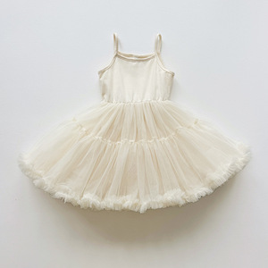 Abito Estivo da Principessa per Bambine 1-6 Anni <span class=keywords><strong>Dolce</strong></span> Soffice Lussuoso Elegante Bellissimo Vestito alla Moda - Product Image 4
