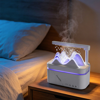 Humidificateur d'air ultrasonique portable intelligent de 300 ml à chargement USB, brumisateur d'eau et diffuseur d'arômes, vente en gros d'usine de haute qualité