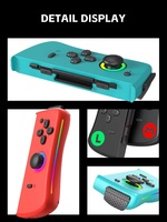 Control Inalámbrico RGB Multicolor para Juegos, Joystick para PS5, Nintendo Switch, PS3, Xbox 360, PS2, Xbox One, Directo de Fábrica