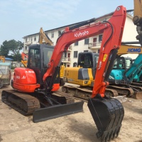 Excavatrice Kubota d'occasion Kx163, mini-excavatrice Kubota d'occasion Kx163-5, excavatrice Kubota d'occasion Kx163