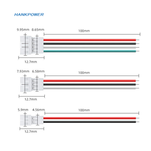 Voor Ledverlichting <span class=keywords><strong>2</strong></span> <span class=keywords><strong>3</strong></span> 4 Pin <span class=keywords><strong>2</strong></span>.0Mm Draadharnas <span class=keywords><strong>2</strong></span>.0 Mannelijke Vrouwelijke Aansluitkabel - Product Image 5