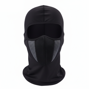 2023 logotipo personalizado máscara de esquí calidad pasamontañas 3 agujeros buen sellado diseño deportes pesca logotipo personalizado pasamontañas adultos invierno - Product Image 1