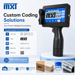 Impresora de Inyección de Tinta Portátil TIJ Inteligente, Eficiente y Conveniente, Pantalla Táctil Inteligente, Personalizable, Caracteres Grandes, Cuero Flexible - Product Image 4