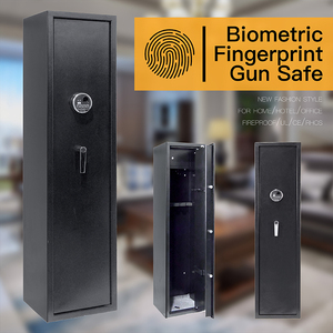 2023 OEM an ninh lớn điện tử kỹ thuật số khóa 6 mét thép chống cháy súng an toàn màu đen bán buôn - Product Image 3