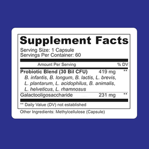 Produit très vendu Capsules <span class=keywords><strong>probiotiques</strong></span> Mélange probiotique Soutien de l'humeur Probiotique Favorise une digestion saine Capsules - Product Image 2