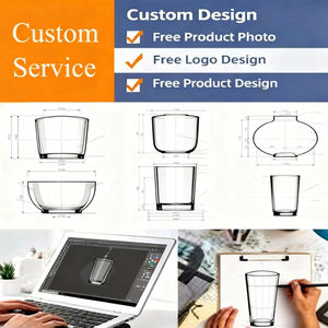 Taza <span class=keywords><strong>de</strong></span> té <span class=keywords><strong>de</strong></span> café <span class=keywords><strong>de</strong></span> agua <span class=keywords><strong>de</strong></span> vidrio transparente <span class=keywords><strong>de</strong></span> <span class=keywords><strong>doble</strong></span> pared <span class=keywords><strong>de</strong></span> borosilicato alto ambiental personalizado con asa para uso en desayuno y oficina - Product Image 6