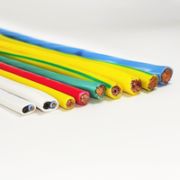 EN 50525/2-11 60227 IEC 56 H03V2V2-F kabel listrik terisolasi PVC fleksibel tembaga 2/3/4 inti kawat bangunan