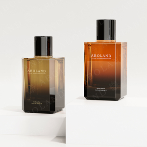 Botella de Perfume de Lujo Vacía, Botella de Vidrio con Tapa para Perfume - Product Image 2