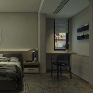 Meubles de chambre à coucher sur mesure pour villa, personnalisation de la maison entière, luxe léger - Product Image 3