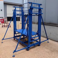 Plateforme élévatrice électrique 3M 5M 6M 8M, pliable automatique, mobile, câble métallique, hauteur 2-12m, capacité 500kg, télécommande, hôtels