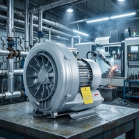 2SL630-7AH16 Soplador Regenerativo de Canal Lateral Trifásico Monofásico Eléctrico de Alta Presión y Alto Flujo con Motor de CA para Aire Industrial