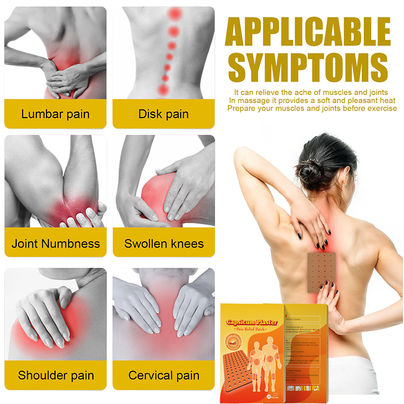 direct factory health care chinese manufacturer of hot capsicum plaster menstrual pain relief patch