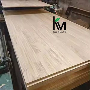 Pannello in Legno di Quercia Naturale con Giunzione a Dita per Decorazione, Pannello Solido con Giunzione a Dita - Product Image 1