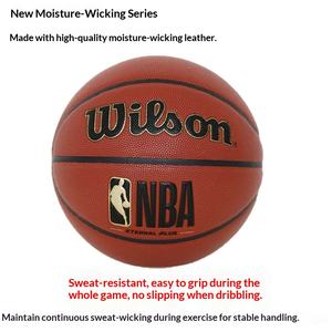 Ballon <span class=keywords><strong>de</strong></span> basket Weisheng 23, nouveau ballon <span class=keywords><strong>de</strong></span> basket <span class=keywords><strong>NBA</strong></span> professionnel, sensation <span class=keywords><strong>de</strong></span> jeu <span class=keywords><strong>NBA</strong></span>, absorption <span class=keywords><strong>de</strong></span> l'humidité, PU, intérieur/extérieur, entraînement général, compétition, n° 7, <span class=keywords><strong>sac</strong></span> - Product Image 3