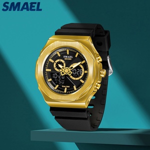 Reloj SMAEL 8102 Luminoso e Impermeable para Mujer, Reloj de Cuarzo Personalizado de Policarbonato, Reloj para Pareja, Reloj para Estudiante - Product Image 4