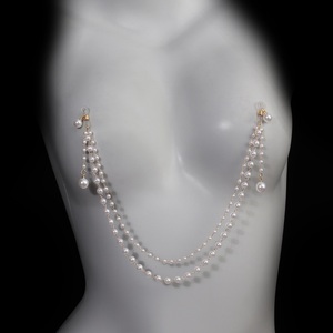 Europese En Amerikaanse Stijl Overdreven Tepelketting, Nachtclub Pure En Wellustige Stijl, Sexy Borstketen, - Product Image 3