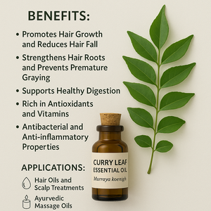 Aceite Esencial de Hoja de Curry, Aceite Herbal Natural Puro para el Cuidado del Cabello y la Piel, Aromaterapia, Suministro al por Mayor - Product Image 2