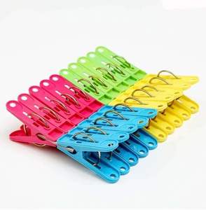 Pinces à sac miniatures en plastique et métal, durables, portables et multifonctionnelles pour armoire et buanderie (vente en gros) - Product Image 5