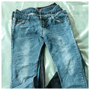 GZ vestiti usati alla moda pantaloni Jeans per le signore, fabbrica diretta all'ingrosso Jeans Skinny di seconda mano per le donne Bea e Cqs K80 - Product Image 2