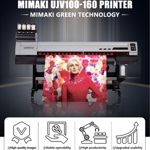 Imprimante UV Mimaki Ujv100-160 à haute productivité, imprimante UV LED 1620 mm, machine d'impression avec découpeuse Mimaki LUS-210 et DAS - Product Image 2