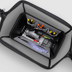 Sacs à outils multifonctions Sac à dos solide et durable Sac étanche pour outils de charpentier Boîte à outils à fond en plastique - Product Image 3