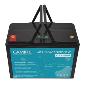 Eamire Custom 12V 100ah Life4 Li-Ion Accu Voor Boten Zonne-Energie Opslagsystemen