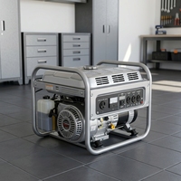 Groupe électrogène mobile insonorisé 10 kVA, 4x XGY-10, 400V/230V/220V, 50/60Hz, 24V CC, démarrage automatique, refroidissement par eau, 1800 tr/min, haute efficacité, 200A