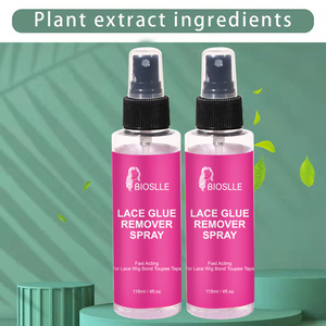 BIOSLLE OEM Vente en gros Outil d'<span class=keywords><strong>extension</strong></span> de cheveux Spray d'élimination de la colle pour perruque Produit chimique non nocif pour dissolvant de colle pour dentelle - Product Image 6