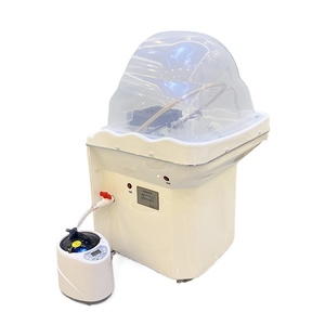 Lavabo Portátil de Cerámica Japonés para Spa Capilar 2 en 1, Lavado y Masaje del Cabello para Uso en Salón, 110V/220V - Product Image 3