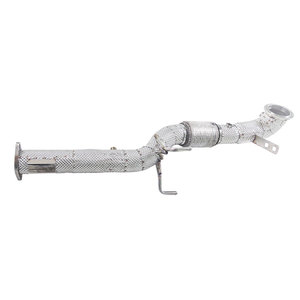 Compatible avec le GAC Trumpchi Emkoo 1.5T 2022, downpipe haute performance sans catalyseur en SUS304 avec couche isolante - Product Image 5
