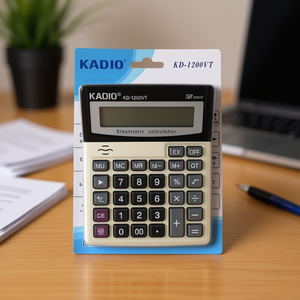 Calculadora electrónica Kadio KD-1200VT Calculadora de escritorio de 12 dígitos para uso en oficinas y escuelas - Product Image 3