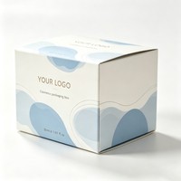 Boîte en papier de luxe pour soins de la peau avec logo personnalisé et estampage à chaud doré pour crème et sérum pour le visage, emballage de vente au détail pour cosmétiques