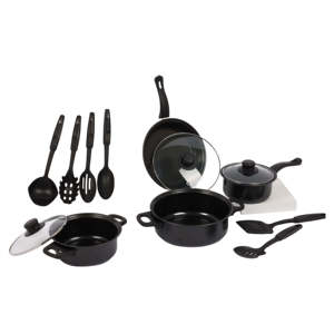 Ensembles de casseroles de cuisine en métal écologiques modernes avec poêle antiadhésive - Product Image 6