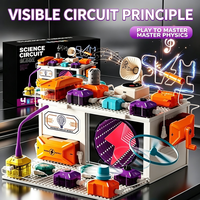 Kit de Bloques de Circuitos Científicos Nivel 4, Rango Avanzado, para Distribuidores STEM, Catálogo de Venta al por Mayor Global, Selección de Colección
