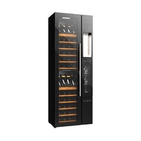 Réfrigérateur à vin automatique, livraison gratuite, à 112 bouteilles, et distributeur de vin