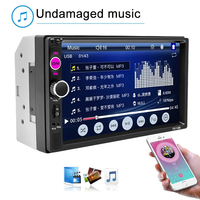 Radio Mobil Android XXH 7010B Mp5 dengan GPS untuk Kamera Belakang & Layar Sentuh Stereo Double Din