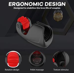 Male Tongue Licking Penis <b>Vibrator</b> Lasting Delay Endurance Training Sex Toy with Vagina Function Glans Trainer and Massager - Product Image 4