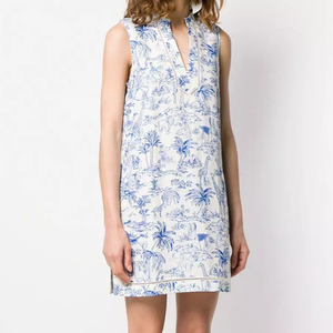 Robe sans manches à motif Animal pour femme, nouvelle collection - Product Image 3