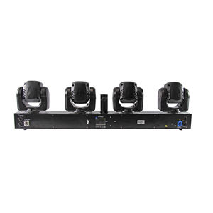 Projecteur de lumière à tête mobile à LED pour éclairage de scène, projecteur de lumière pour Dj, 4 pièces, 32W, RGBW, 4 en <span class=keywords><strong>1</strong></span> - Product Image 5