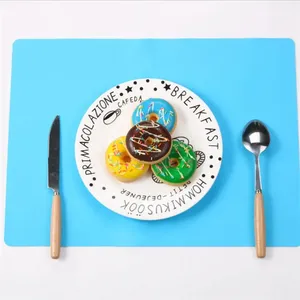 Tapis de cuisson en silicone 40x30cm, isolation thermique, antidérapant, écologique, souple, pour pétrir et étaler la pâte, accessoires de cuisine - Product Image 4