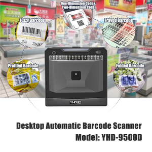 YHDAA Nouveauté OEM ODM Lecteur de codes-barres de bureau omnidirectionnel CMOS 1D 2D QRcdoe à grande fenêtre de numérisation - Product Image 6