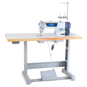 Máquina de Coser Doméstica Multifuncional con Recorte Automático Computarizado, Máquina de Coser Plana BF-7300D de Puntada Recta - Product Image 1