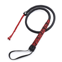 Vente en gros de super longue pagaie fouet en cuir de soie de style chinois fouet exotique punition Spanker récolte d'équitation pour le sexe