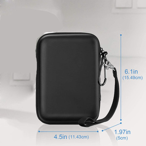 Estuche Personalizado con Cierre de Cremallera, Resistente al Agua, a los Golpes y al Polvo, de EVA Rígida, de 2.5 Pulgadas, para <span class=keywords><strong>Western</strong></span> <span class=keywords><strong>Digital</strong></span> <span class=keywords><strong>Elements</strong></span> <span class=keywords><strong>WD</strong></span>, MOQ Pequeño de 500 Piezas - Product Image 4