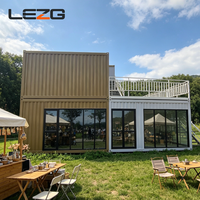 Kit Modulaire en Acier Préassemblé pour Maison Conteneur Plate, Idéal pour l'Auto-Construction Client et les Travaux d'Assemblage Préfabriqués