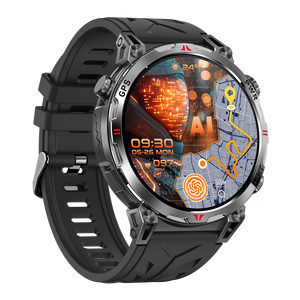 Reloj Inteligente GPS para Hombre KC93 2026, Pantalla AMOLED de 1.56 Pulgadas, Brújula, <span class=keywords><strong>Calendario</strong></span> Dafit, Asistente de Voz con IA, Monitor de Actividad Física, Monitor de Sueño - Product Image 4